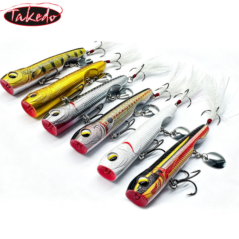 Fishing Hook Treble - TAKEDO 10G Top Water Popper Fishing