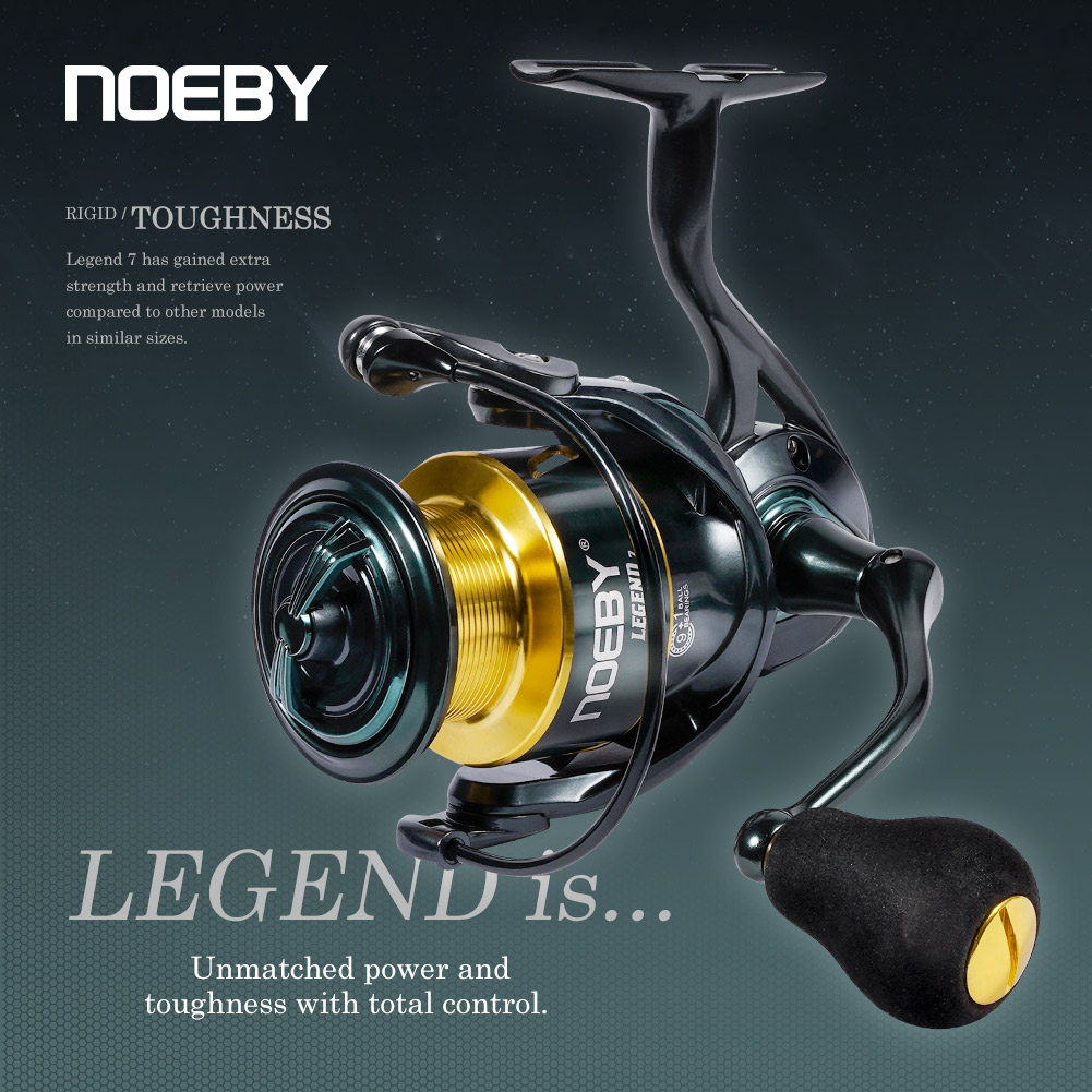 Noeby Spinning Fishing Reel 30 - огляд і ціна Daiwa Reel Bg