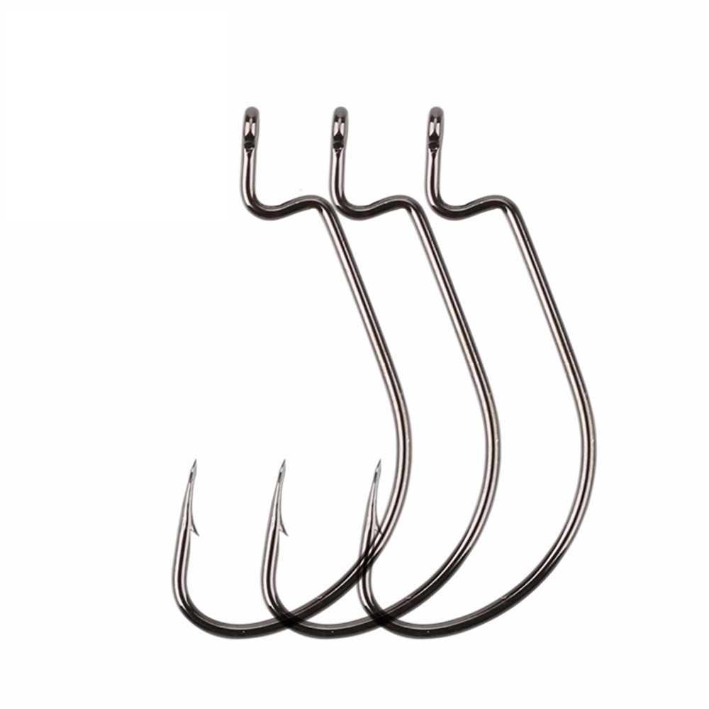 20pcs/lot Wide gap Texas fishi - огляд і ціна Fishing Hook Offset