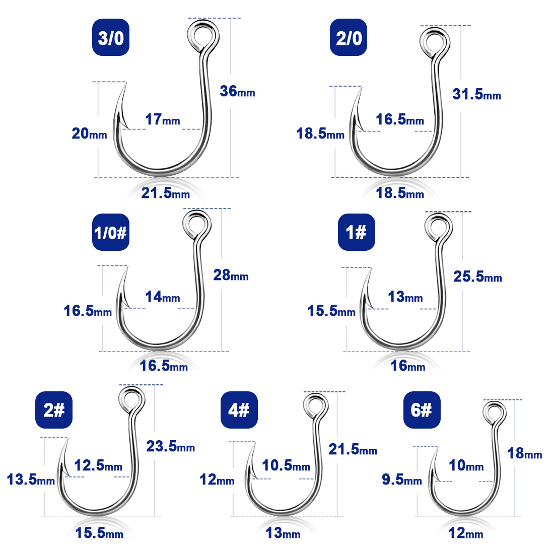 9KM Fishing Hooks 25Pcs Jig Ho - огляд і ціна Fishing Hook Assortment