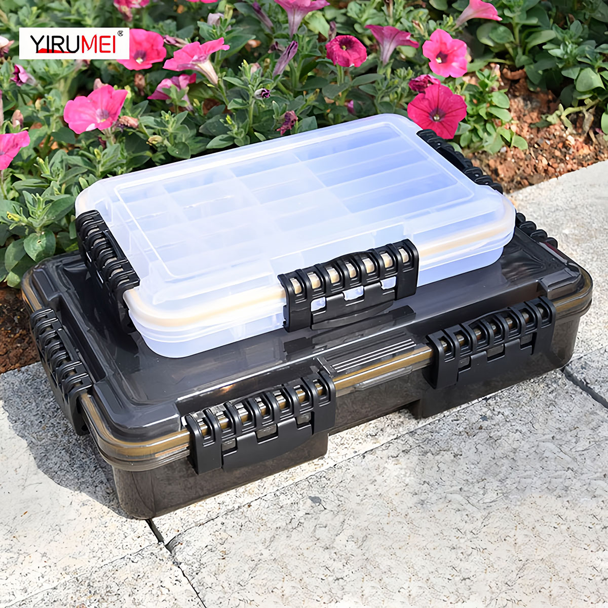 Waterproof Fishing Tackle Box  - огляд і ціна Fishing Hook Size