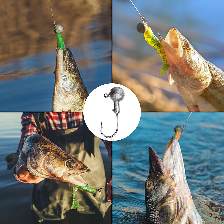 WODJYJ 1g 2g 3g 4g 5g 7g 8g 10 - огляд і ціна Fishing Hook Offset