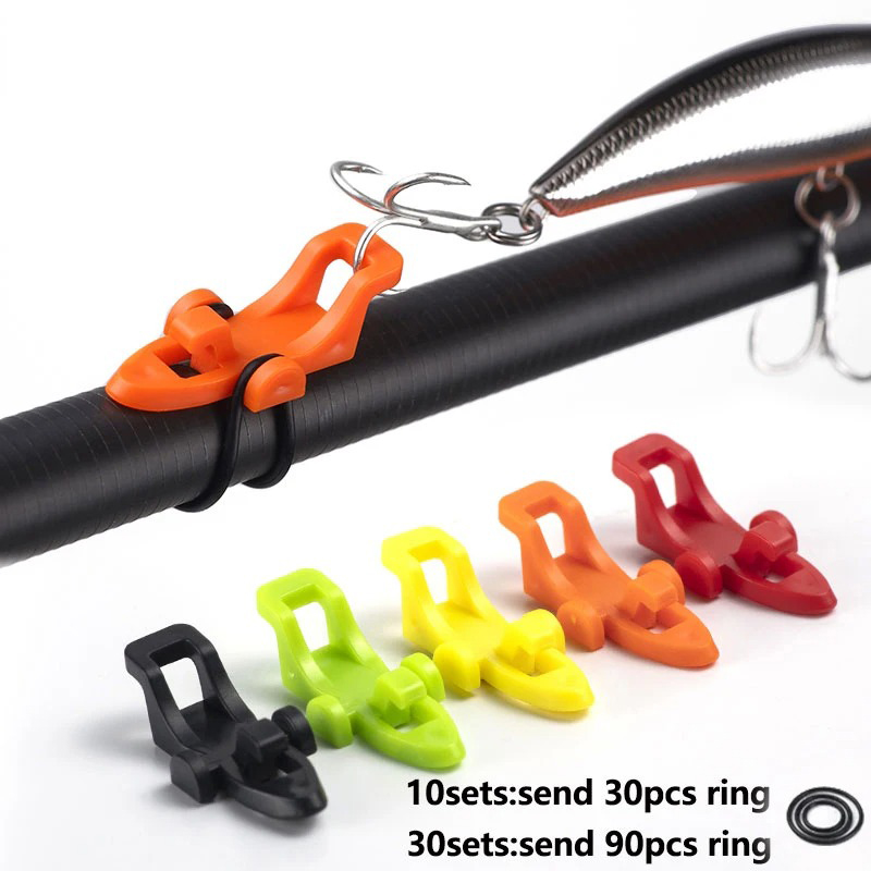 10-30pcs Fishing Rod Pole Hook - огляд і ціна Fishing Hook Jig